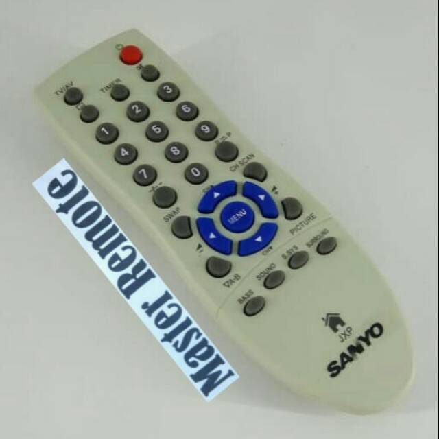 Remot Remote TV Sanyo Tabung Slim Flat JXPSG / KXADA