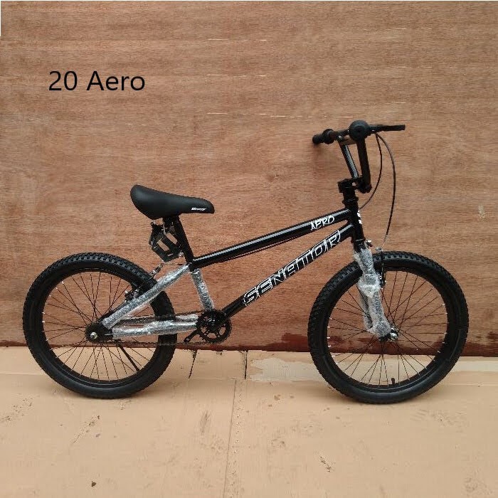 Sepeda BMX Senator Aero 20" x 2.125" Steel OPC Gear Ratio 28/16