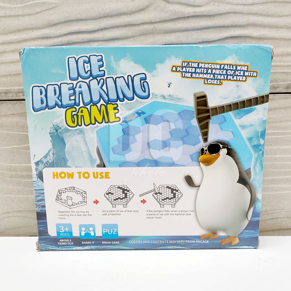 Ice Breaking Game Penguin Trap Mainan Edukasi Strategi Asah Otak