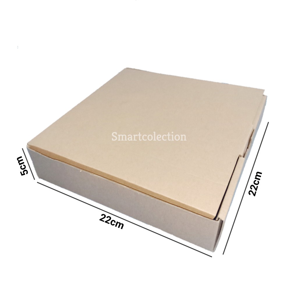 

MURAHH!!! Kardus Murah/Karton Packaging/Box Pizza Ukuran 22x22x5 cm Kardus Pizza,Box Hampers 10pcs