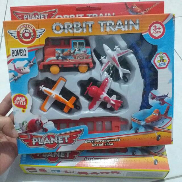 Kereta 3 Gerbong Pesawat | Orbit Train