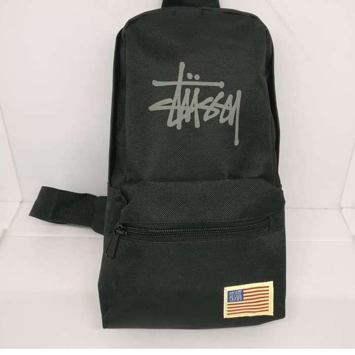 Stussy Sling Bag 100% ORIGINAL 100% AUTHENTIC - Hitam