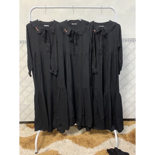 Home dress Salvina  polos kra / by : Salvina.ys ori XXL