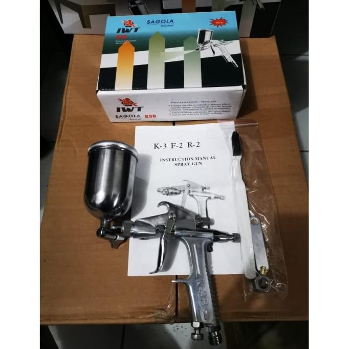 IWT SAGOLA SPRAYGUN K3B SPRAY GUN K3B Spray gun / Duco speed K3B IWA Termurah