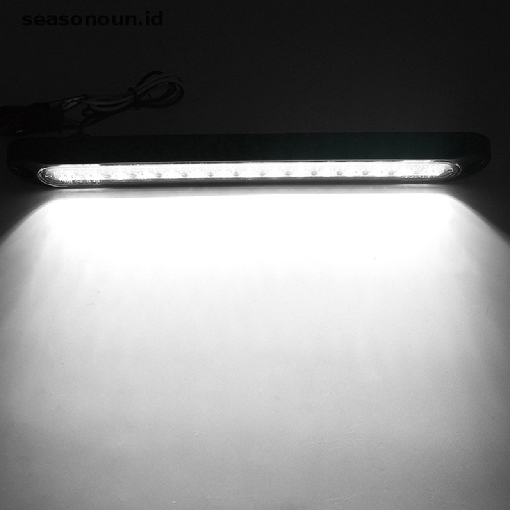 (seasonoun) Lampu Strip 15-LED Untuk Stop Lamp / Sein / Mundur Truk Trailer