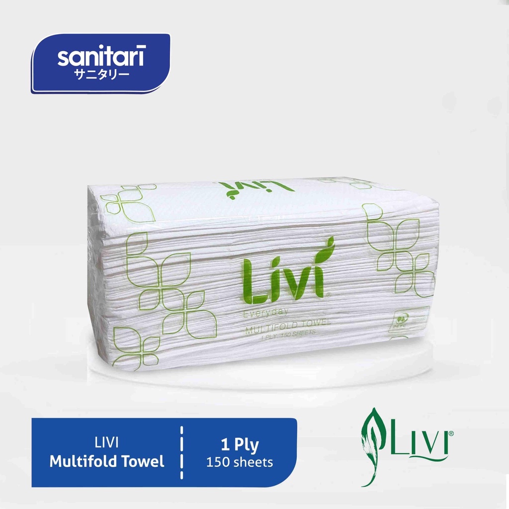 Tissue Livi Multifold Towel Tissu Livi Multifold Tisu Livi Towel