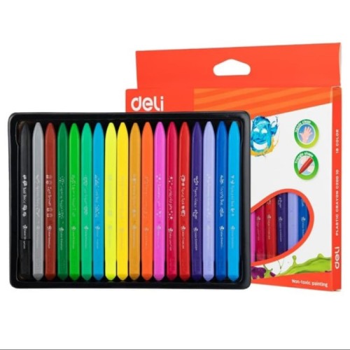 

CRAYON DELI 18 PCS / CRAYON ANAK