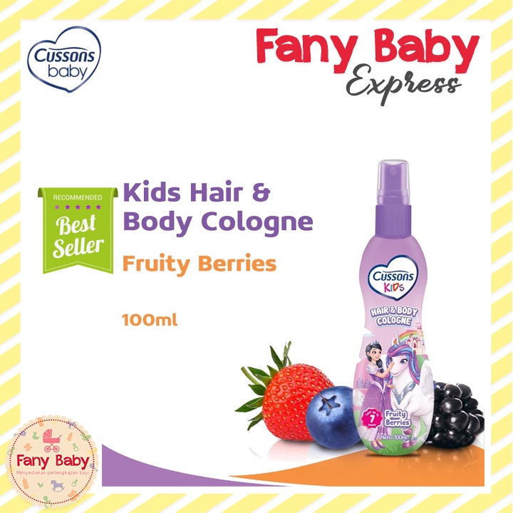 CUSSONS HAIR &amp; BODY KIDS COLOGNE 100ML