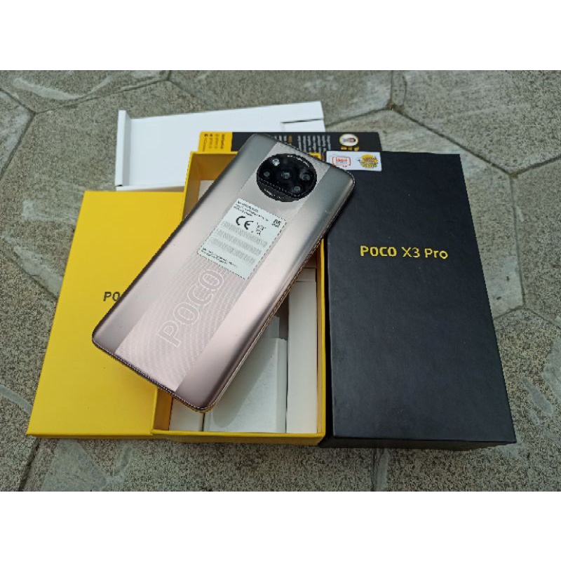 Poco X3 Pro 8/256 second bekas 1 bulan