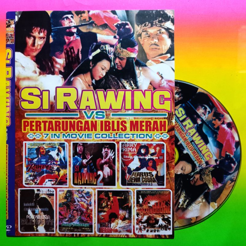 KASET FILM LAGA INDONESIA JADUL BARRY PRIMA KOLEKSI SI RAWING TERLARIS.