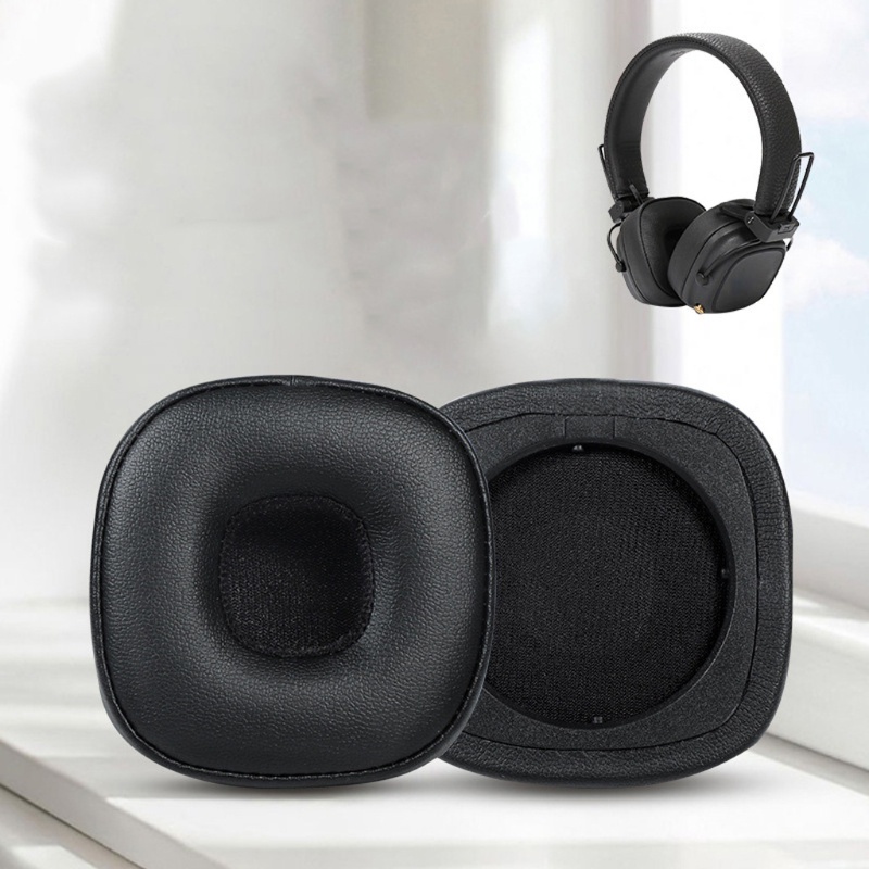 Cre 1 Pasang Bantalan Earpad Pengganti Untuk Headphone Wireless Marshall Major IV 4