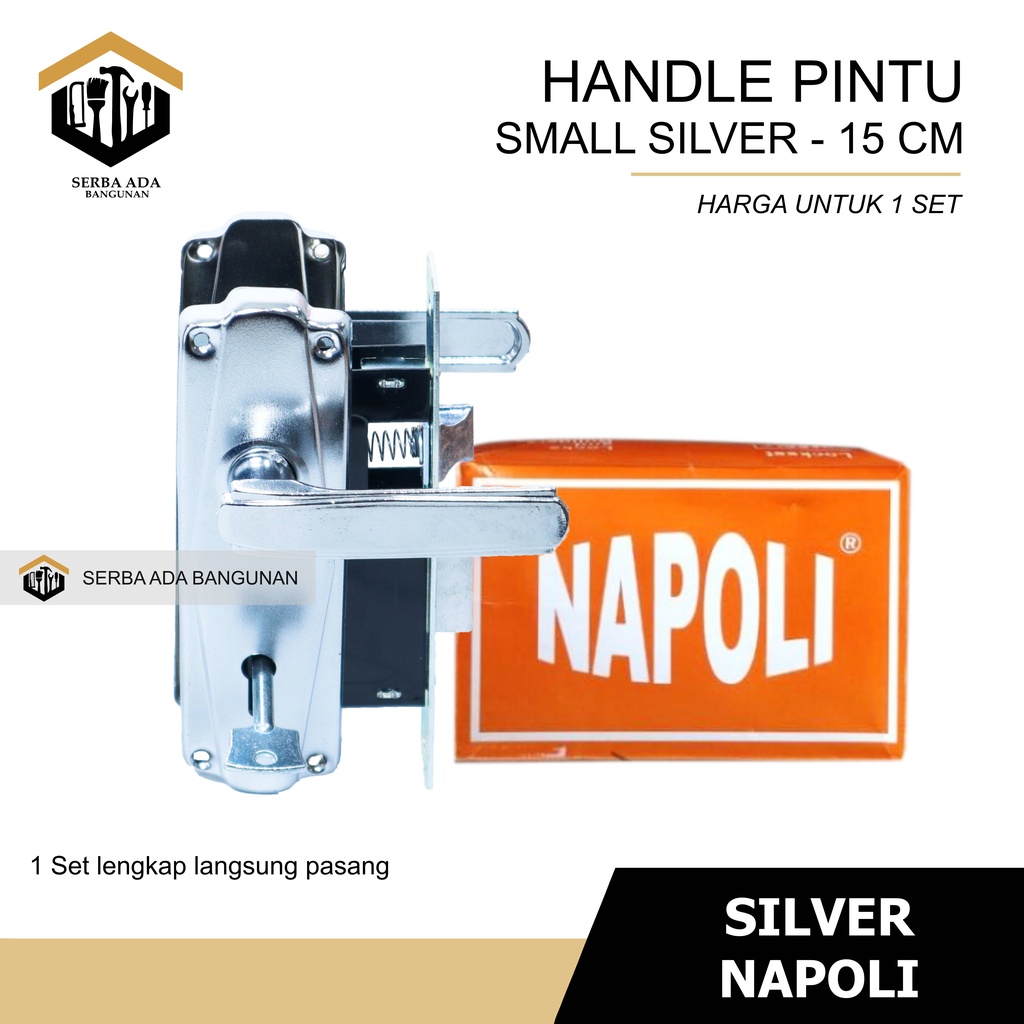 Kunci pintu kecil / handle / pegangan pintu / murah bagus Napoli