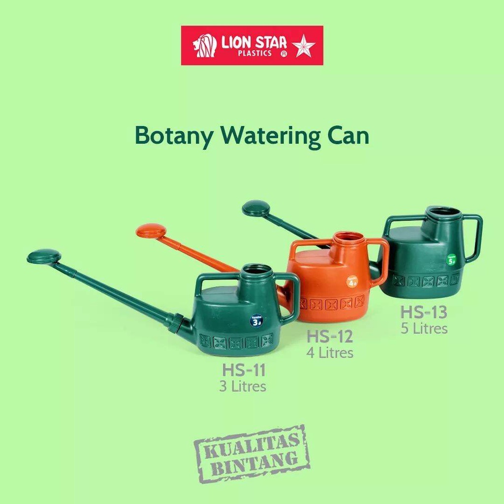 Botany Watering Can / Pot Penyiram Tanaman Alat Berkebun Siram Bunga Lion Star