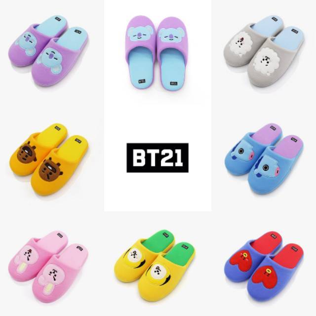 BT21- Official SLIPPER Goods & Merchandise (PO)