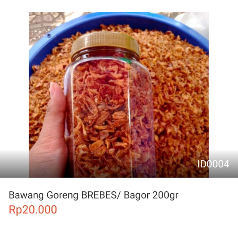 

BAWANG GORENG BREBES