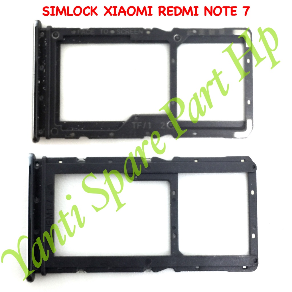 Simtray Sim Lock Xiaomi Redmi Note 7 Original Terlaris New