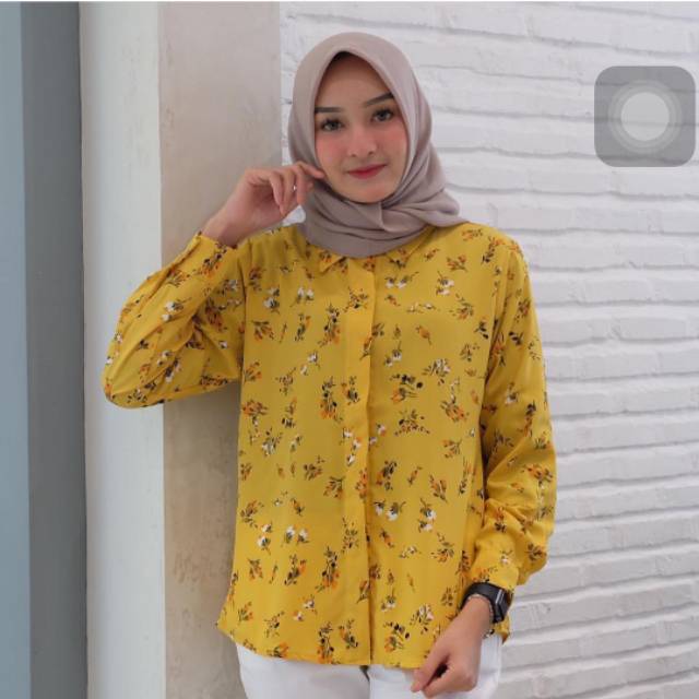 KANAYA BLOUSE / KEMEJA MOTIF / BLOUSE MONALISA