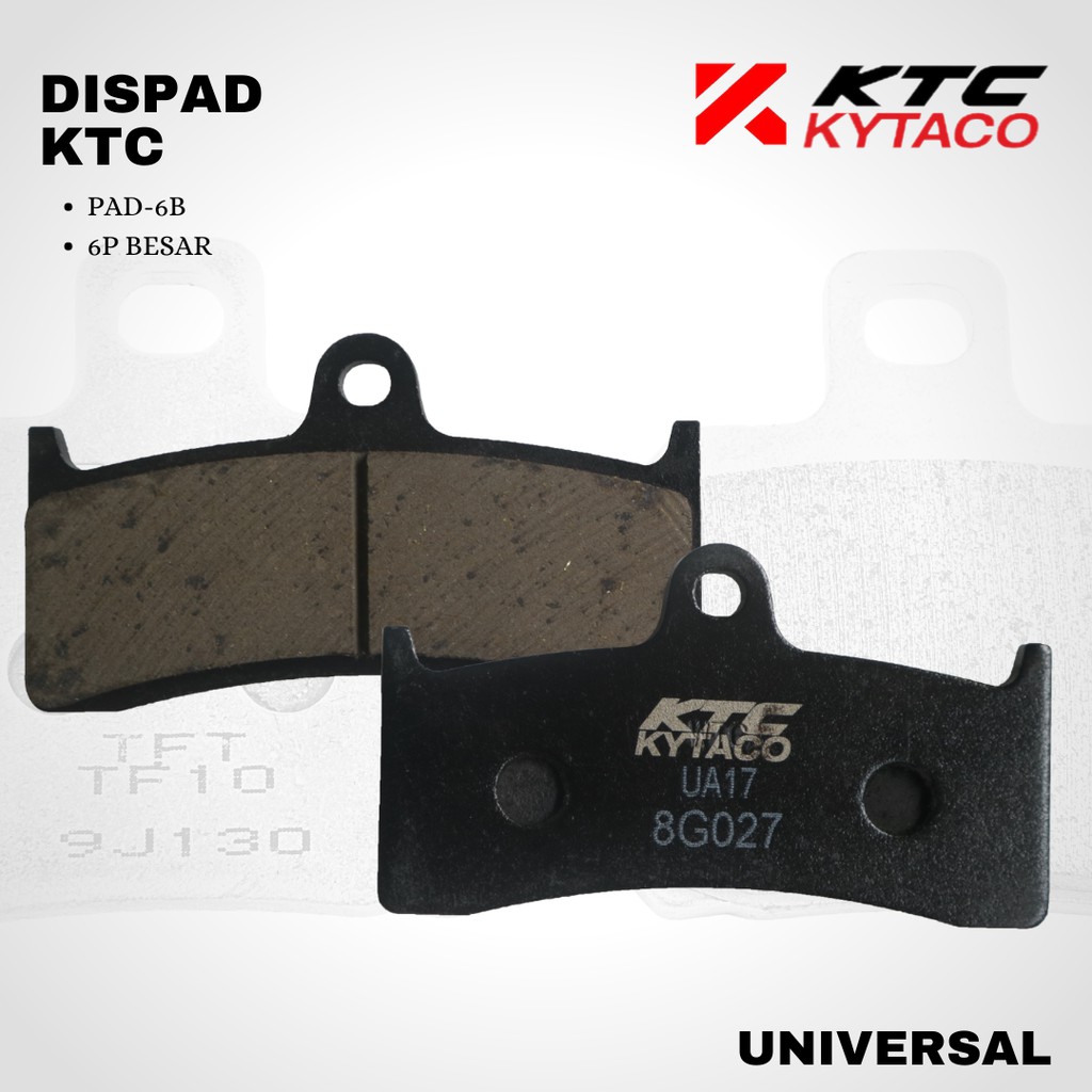 Dispad Kampas rem 6P besar PAD6B KTC KYTACO