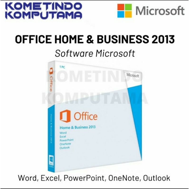 Microsoft Office Home &amp; Business 2013 Original Word/Excel/PowerPoint ORIGINAL 100%