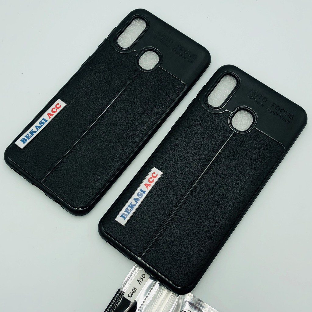 SILIKON SAMSUNG A20 AUTOFOCUS / SOFT CASE SAMSUNG A20 MOTIF KULIT