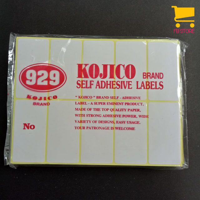 Label Undangan Kojico 929 Serba Serbi Undangan
