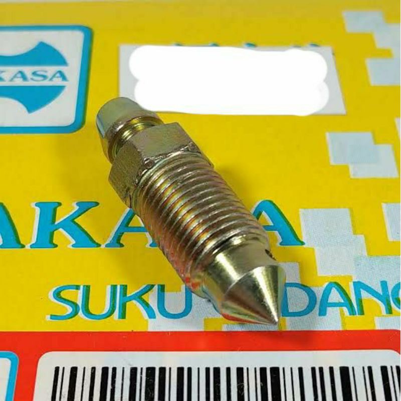Baut Nepel Setelan Pembuangan Angin Rem Drat Halus L300/ Colt T120 / T120ss / Colt diesel Universal 