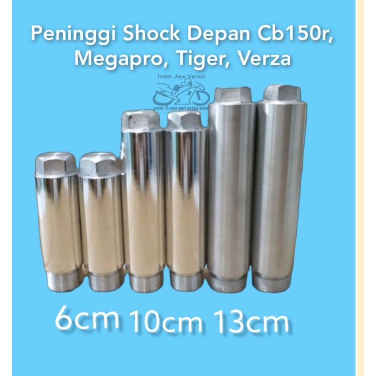 Peninggi Shock Depan Cb150r Megapro Tiger Verza
