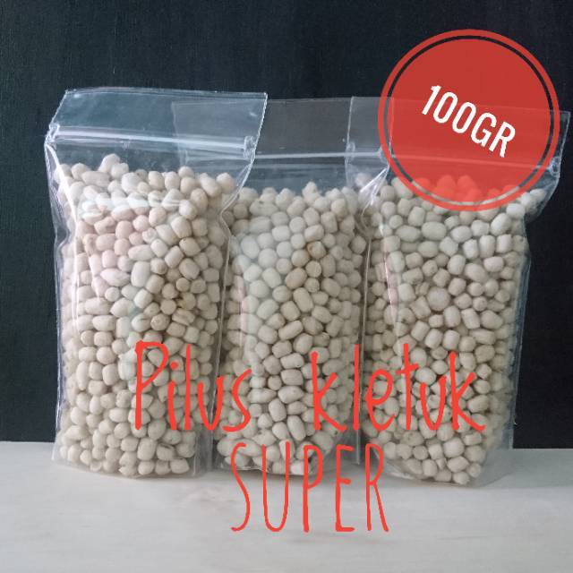 

Pilus kletuk kucai super khas Tegal 100gr