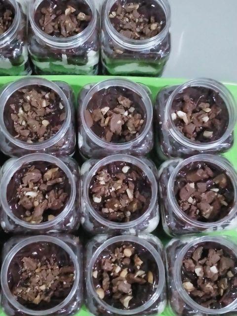 Jar / Toples / Botol Petak Kotak 200ml / 200 Ml Tutup Aneka Warna