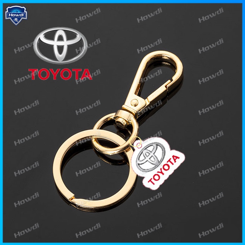 (Simple) Gantungan Kunci Bahan Akrilik Dengan logo Toyota
