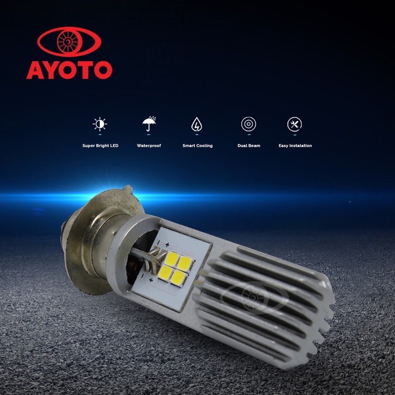 LAMPU LED AYOTO M2B H6 T19 BEBEK MATIC !