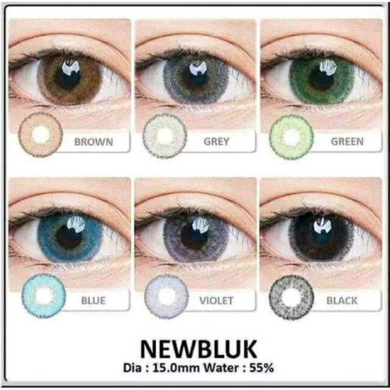 Softlens NEWBLUK Lensa mata