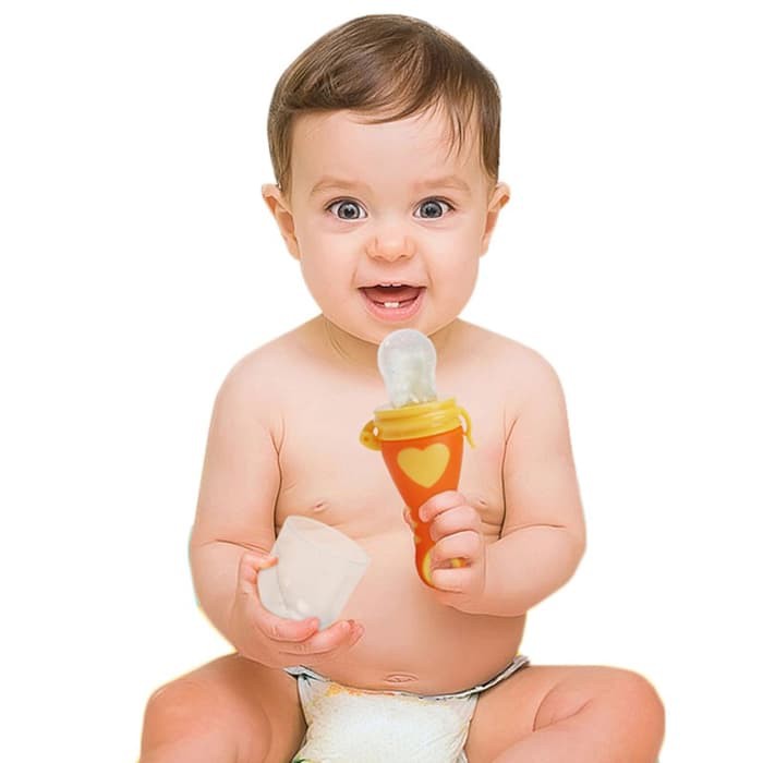 empeng dot buah bentuk gagang stick fruit feeder pacifier