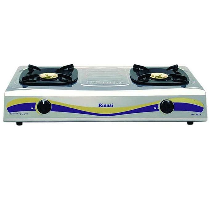 RINNAI Kompor Gas 2 Tungku RI-522 E RI522E RI 522E