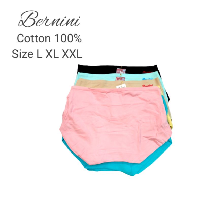 BERNINI | CD WANITA KATUN | CELANA DALAM POLOS CLASSIC BRIEF