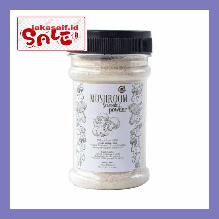 

504Sbu Natural Mushroom Seasoning Powder ( Kaldu Jamur ) 80 Gr Bud0Mb