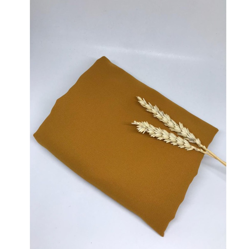 Hijab Segiempat Syari 130-MUSTARD