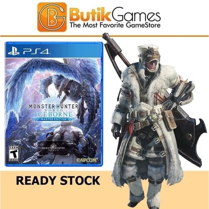 (READY) Iceborne PS4 Monster Hunter World Iceborne PS4