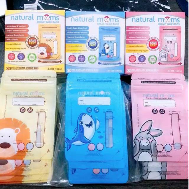 Kantong ASI Natural Moms 100ml
