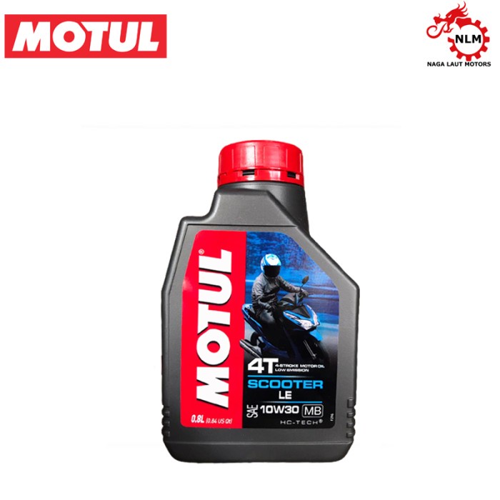 Oli Motul Scooter Lee 10W30 0.8L motor Matic Beat Beat fi Vario Mio Honda Yamaha Suzuki