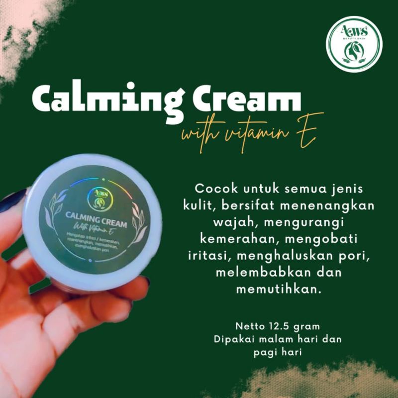 CALMING CREAM/CREAM IRITASI NEW BY AWS