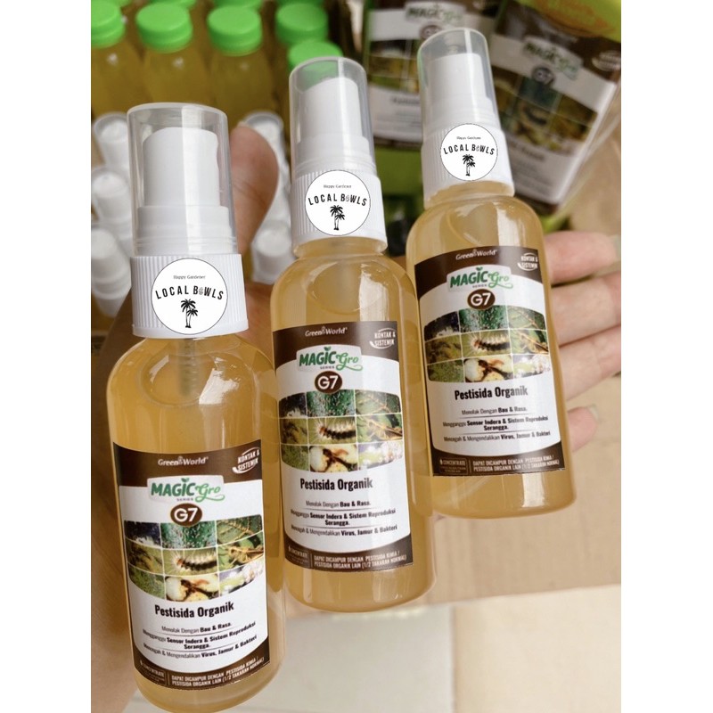 pestisida organik pembasmi hama ulat g7 (spray repack)