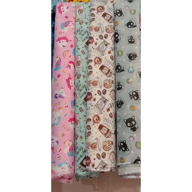 kain sprei meteran macam macam karakter / kain meteran / sprei meteran / sprei karakter