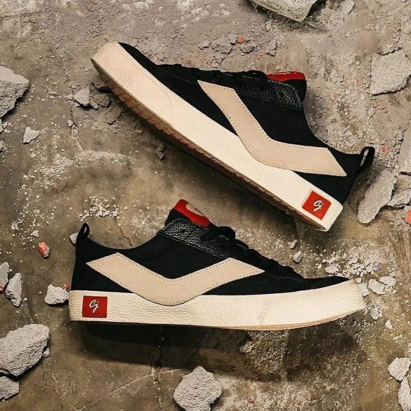 Sepatu Ventela Legacy x CJ Chiko Jericko Black Natural Low Vantela CJ Original Ventella Shoes