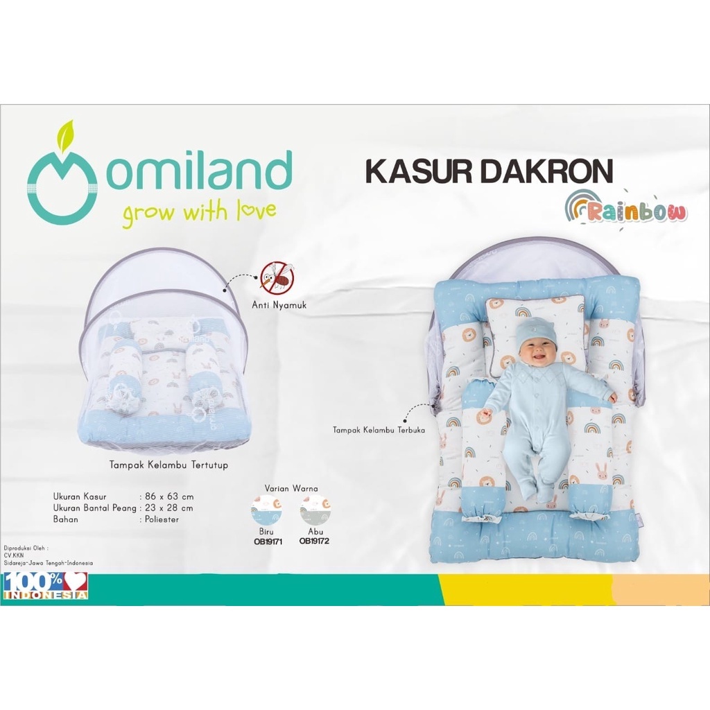 KASUR BAYI DAKRON SLOTH RAINBOW SERIES