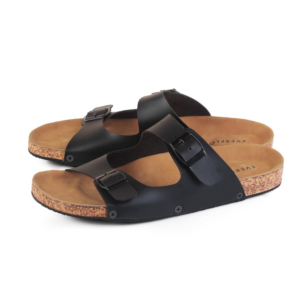 ☀ EVERFLOW ☀ Sandal Pria Kasual Kulit Sintetis Big Size Sandal Jumbo size 45.