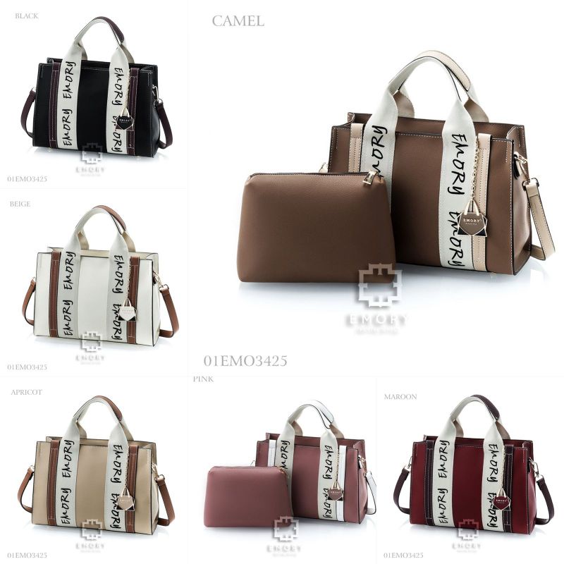 TAS WANITA | TAS SELEMPANG WANITA IMPORT BRANDED BATAM EMORY Kiranna Series 01EMO3425