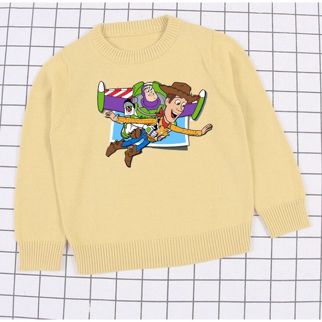 Crewneck Anak Buzz and Woody Crewneck Size M-XXL