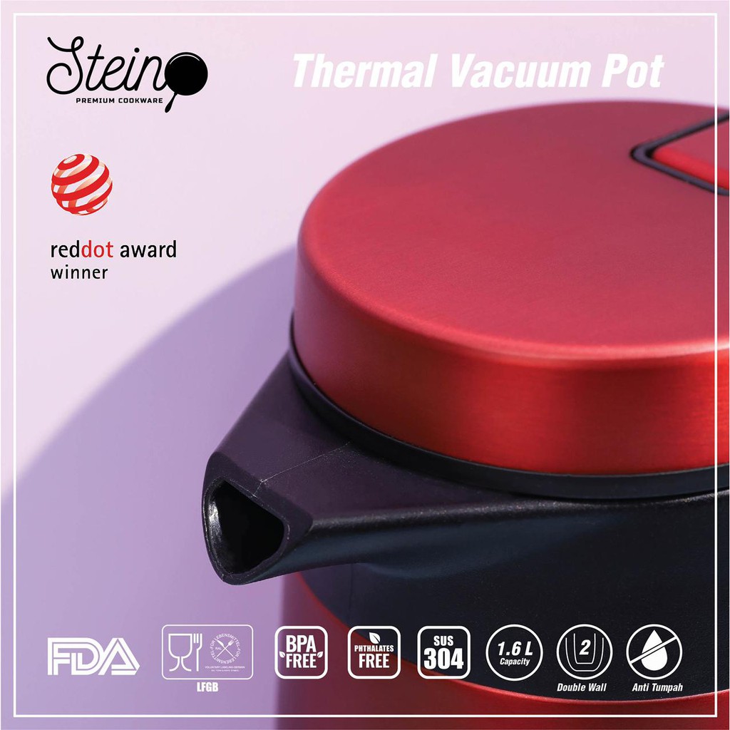 Stein - Thermal Vacuum Pot 1600ml / Termos Air Panas