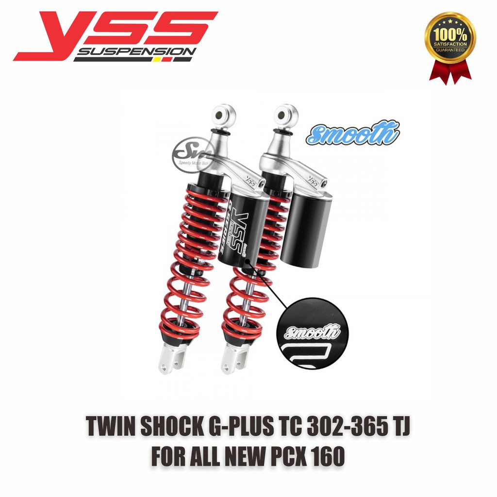 Shockbreaker Twinshock Yss Pcx 160 G-plus TC302-365TJ Red Original